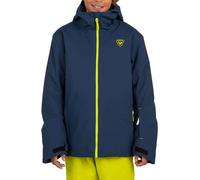 Rossignol - Protective Ski jacket - Jr Strawpile Jacket Dark Navy in Recycled Polyester - Kid Size 17,5 cm Navy 17.5 cm