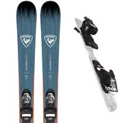 ROSSIGNOL Rallybird Jr + Xpress 7 Gw - Children - Blue - size 128- model 2026 128