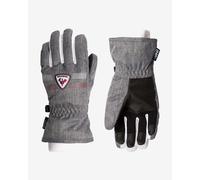 Rossignol Roc Gloves Dark Grey White Kids - 8