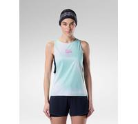 Rossignol - Breathable tank top - Sapa Ultra Tank W White Line Fogg for Women - Size S White S