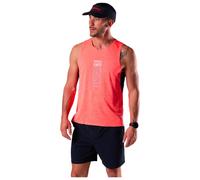 Rossignol - Sapa Ultra Tank Neon Red - M - Trail tee-shirt