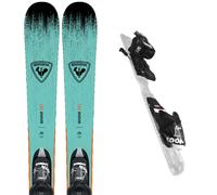 ROSSIGNOL Sender Jr + Xpress 7 Gw - Children - Blue / Green - size 140- model 2026 140