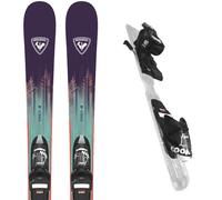 ROSSIGNOL Sender Jr + Xpress 7 Gw - Children - Purple / Green - size 128- model 2027 128