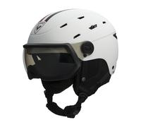 Rossignol - Ski helmet with visor - Allspeed Visor Impacts Photochromic Stratos White for Women - Size 60-62 cm White 60-62 cm