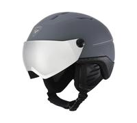 Rossignol - Ski helmet with visor - Fit Visor Impacts Photoch Grey for Men - Size M\/L Grey M\/L