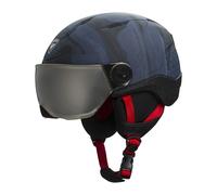 Rossignol - Ski helmet with visor - Whoopee Visor Impacts Dark Blue - Kid Size 52-55 cm Blue 52-55 cm