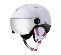 Rossignol - Ski helmet with visor - Whoopee Visor Impacts White for Men - Kid Size 49-52 cm White 49-52 cm