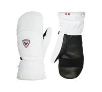 Rossignol - Ski mittens - W Romy Impr M White for Women in Leather - Size 6 White 6