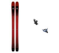 Rossignol - Ski touring bindings - Touring Ski Set Escaper 87 2024 for Men in Aluminium - Red Red
