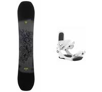 Rossignol - Snowboard freestyle/all-mountain - Pack Jibfluence 2026 in Bois - Black Black 145 cm