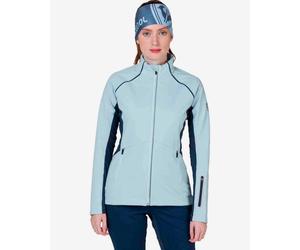 Rossignol Softshell Full Zip Jacket Light Blue Women - L
