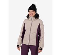 Rossignol Staci Hooded Jacket Light Beige Lilac Women - M