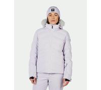 Rossignol Staci Insulated Hooded Jacket White Violet Women - M