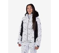 Rossignol Staci Puffy Jacket Pure White Black Women - S