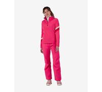 Rossignol Strawpile Half Zip Fleece Pink M Women