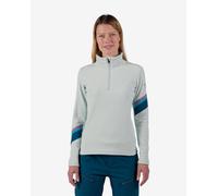 Rossignol Strawpile Half Zip Fleece Light Blue Pink Women - M