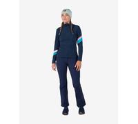 Rossignol Strawpile Half Zip Fleece Navy Blue White Women - L