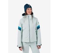 Rossignol Strawpile Hooded Jacket Light Grey Blue Women - XL