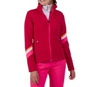 Rossignol - Technical fleece half-zip - W Strawpile Fleece Fz Ruby Red for Women - Size M Red M