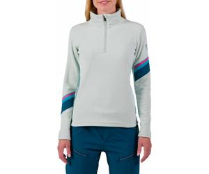 Rossignol - Technical fleece half-zip - W Strawpile Fleece HZ Steam for Women - Size S - Blue Blue S
