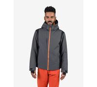 Rossignol Velika Hooded Jacket Dark Grey Orange - XL