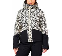 Rossignol - Waterproof and insulating Ski jacket in Primaloft®- Women - W Rochrun Allover Jacket Nature Wild Leopard Print for Women - Size M - Beige Beige M