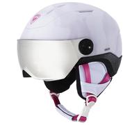 Rossignol - Ski helmet with visor - Whoopee Visor Impacts White for Men - Kid Size 49-52 cm White 49-52 cm