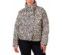Rossignol - Women's Insulated jacket in duck down - W Aretu Allover Down Jacket Nature Wild Leopard Print for Women - Size S - Beige Beige S