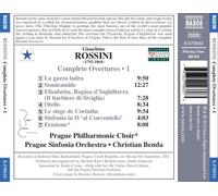 Prague Phil Choir:Sinfonia - Rossini: Complete Overtures Vol 1