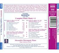 ROSSINI: COMPLETE PIANO MUSIC, VOL. 4 NEW CD