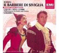 Rossini - Il Barbiere di Siviglia/ Barber of Seville - highlights by Luigi Alva & Maria Callas. (1989) Audio CD