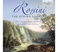 ROSSINI:THE STRING SONATAS 2 CD NEW ROSSINI,GIOACHINO ANTONIO