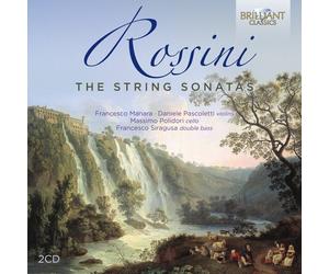 ROSSINI:THE STRING SONATAS 2 CD NEW ROSSINI,GIOACHINO ANTONIO