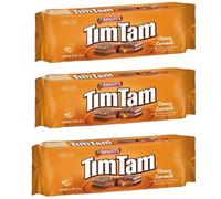 Rosslead Label Arnotts Biscuit Tim Tam Caramel Combo Pack of 3 Tim Tams Biscuits Irresistible Chocolate Filling Timtams Made in Australia
