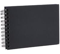 Rossler Soho 145 x 195mm Wiro Bound Photo Album - Black (40 Sheets)