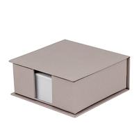 Rossler SOHO Square Refillable Jotter Box - Taupe