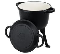 Rossner 2in1 Enameled Cast Iron Cauldron 8 l
