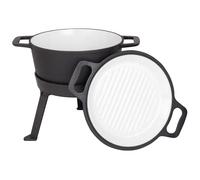Rossner 3in1 Enameled Cast Iron Kettle 5 l