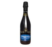 Rosso Fosco | Lambrusco Grasparossa Di Castelvetro DOP | Lightly Sparkling Red Wine | Balanced Medium Sweet | Full Bodied | Notes of Black Cherry, Blackberry, Plum | 8% (1 x 75cl)