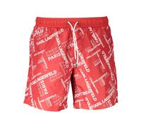 Rosso Swim Boxer - male - Karl Lagerfeld - Beachwear - Red - S - Swimwear S