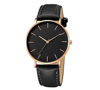 ROSSOM Men Watch 2023 New Best Selling Products Dropshipping Leather Strap Men Quartz Watch Masculino Male Clock