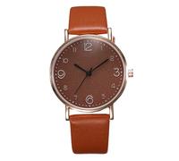 ROSSOM Men Watch Fashion Minimalism Watches Women Wristwatches Leather Band Quartz Watch Casual Girls Ladies Watches Promotion Price Dropshipping