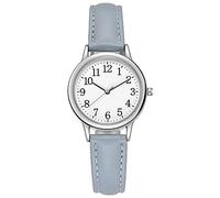 ROSSOM Men Watch Japan Movement Women Quartz Fine Watch Easy to Read Arabic Numerals Simple-Dial