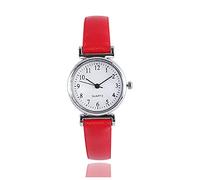 ROSSOM Men Watch Literary Temperament Thin Belt Small Dial Digital Casual Women Watch Quartz Leather Band Elegant Fashion Clock