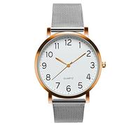 ROSSOM Men Watch Luxury Hot Watch Men Fashion Sport Quartz Clock Mens Watches Unisex Simple Business Fashion Steel Strip Quartz Brand Wrist Watch