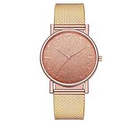 ROSSOM Men Watch Luxury Watches for Women Fashion Brand Stainless Steel Mesh Quartz Wrist Watches Femmes Watch for Women
