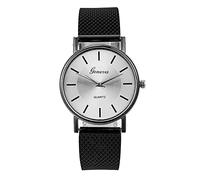 ROSSOM Men Watch Luxury Watches for Women Fashion Brand Stainless Steel Mesh Quartz Wrist Watches Femmes Watch for Women