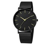 ROSSOM Men Watch Men Watch 2023 Luxury Top Brand Quartz Watches Business Simple Ultra Thin Mesh Wristwatch Men Clock