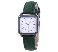 ROSSOM Men Watch Retro Women Watch Simplicity Square Quartz Wristwatch Leather Lady Best Selling Products Offers Sale Brand Fashion Clock