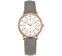 ROSSOM Men Watch Women Watches Top Brand Luxury Fashion Ladies Watch Frosted Leather Watch Women Female Quartz Wristwatches